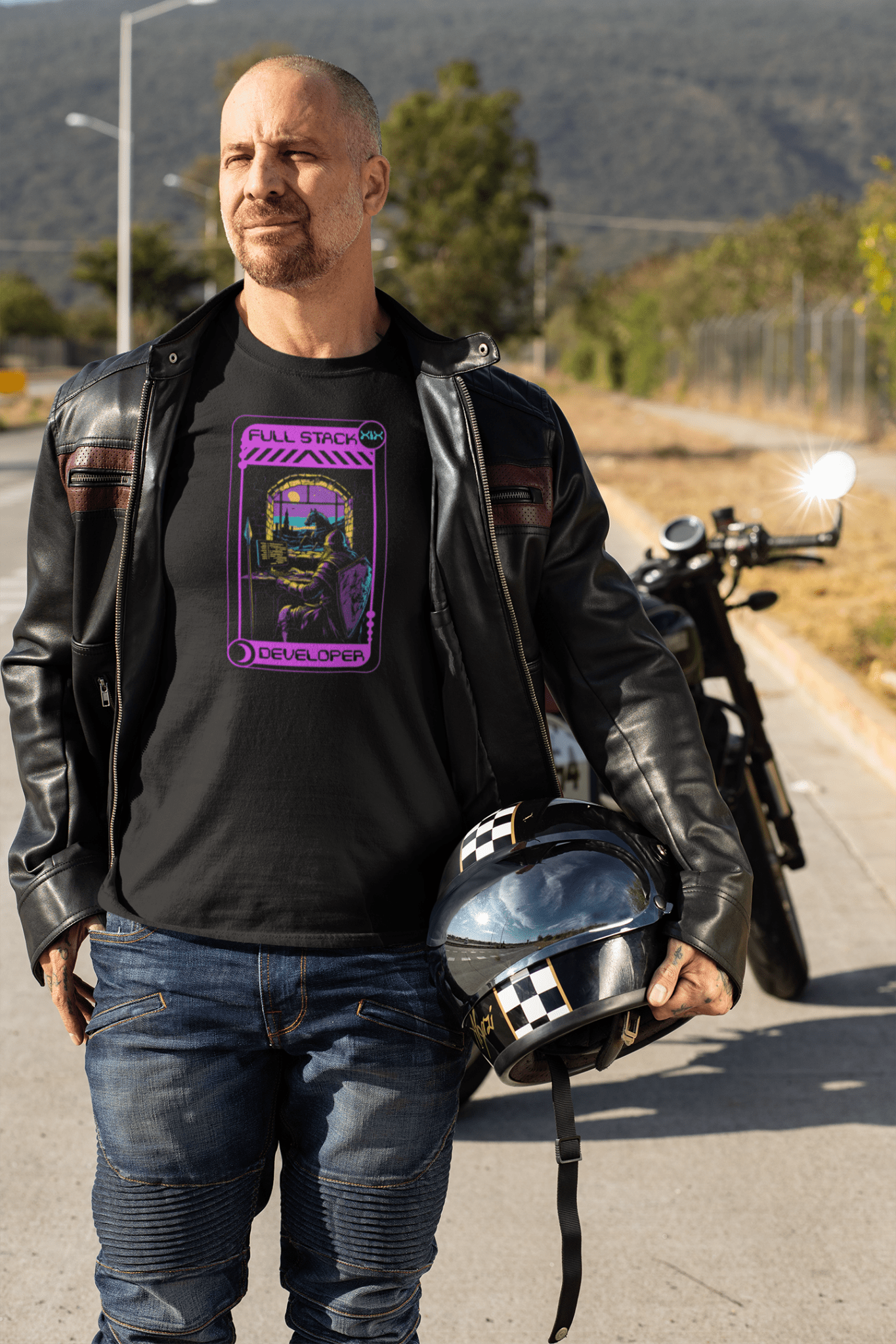 Fantasy Fullstack Knight T-Shirt - Emergence Forge