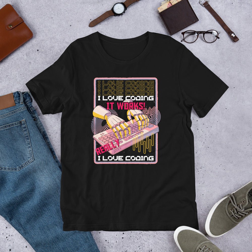 I Really Love Coding T-Shirt - Emergence Forge