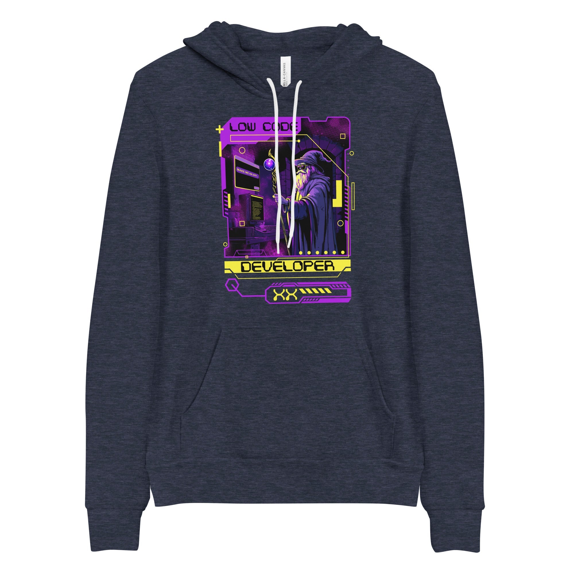 Low Code Wizard Developer Hoodie - Emergence Forge