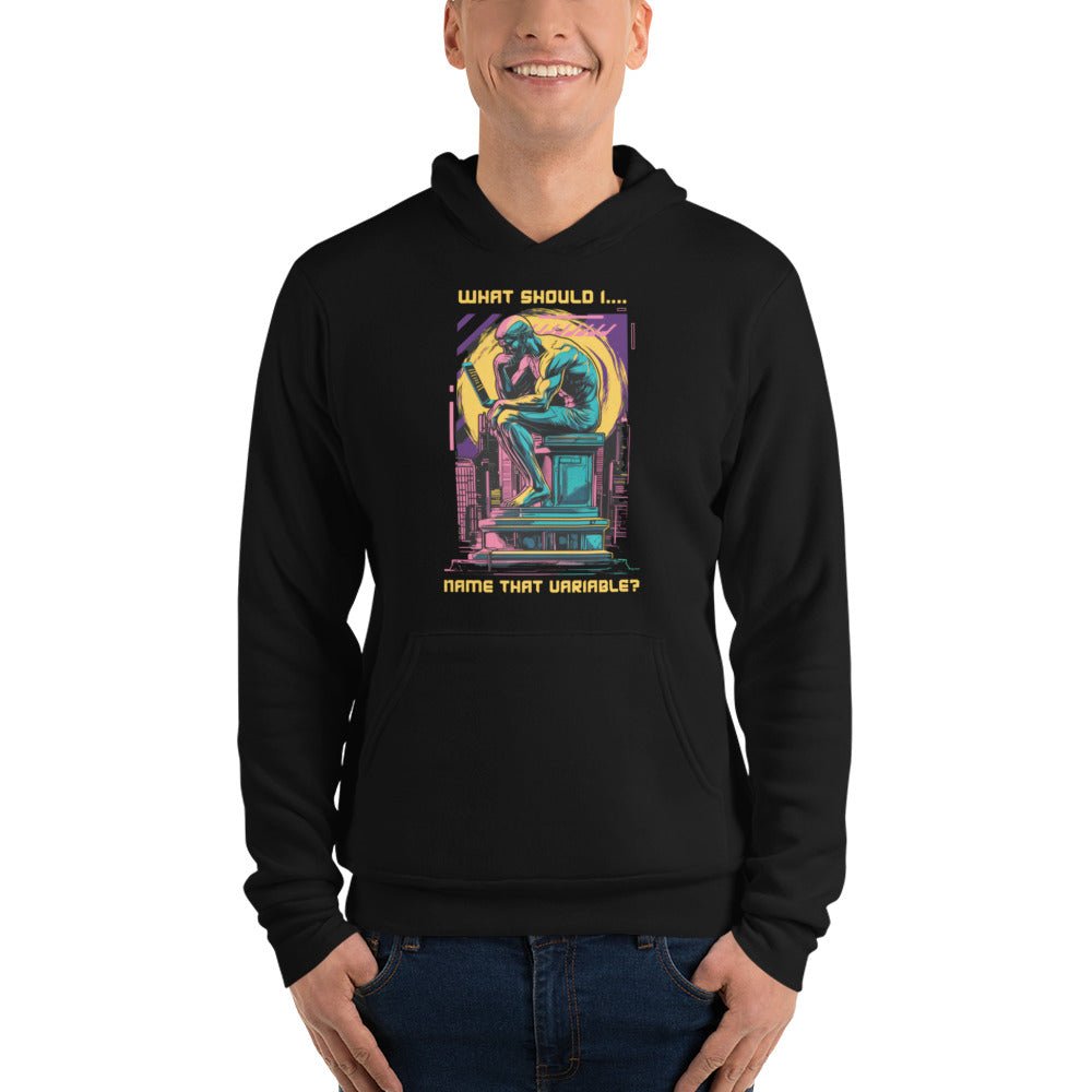 Programmer's Variable Naming Dilemma - Funny Coding Design Hoodie - Emergence Forge