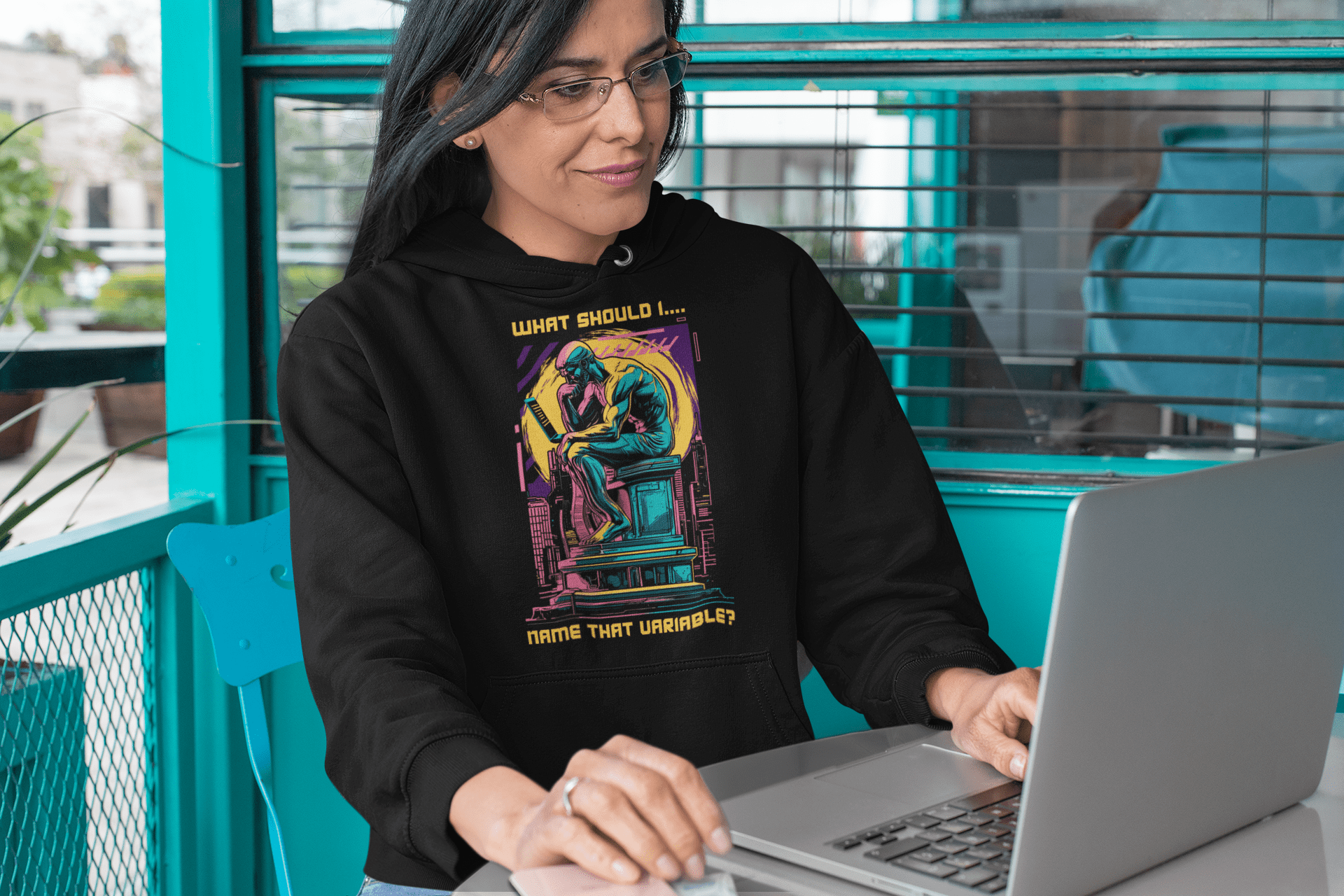 Programmer's Variable Naming Dilemma - Funny Coding Design Hoodie - Emergence Forge