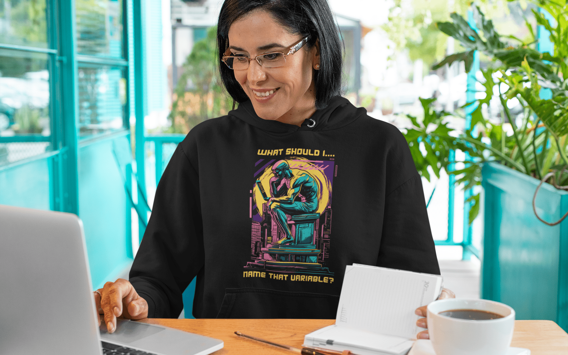 Programmer's Variable Naming Dilemma - Funny Coding Design Hoodie - Emergence Forge