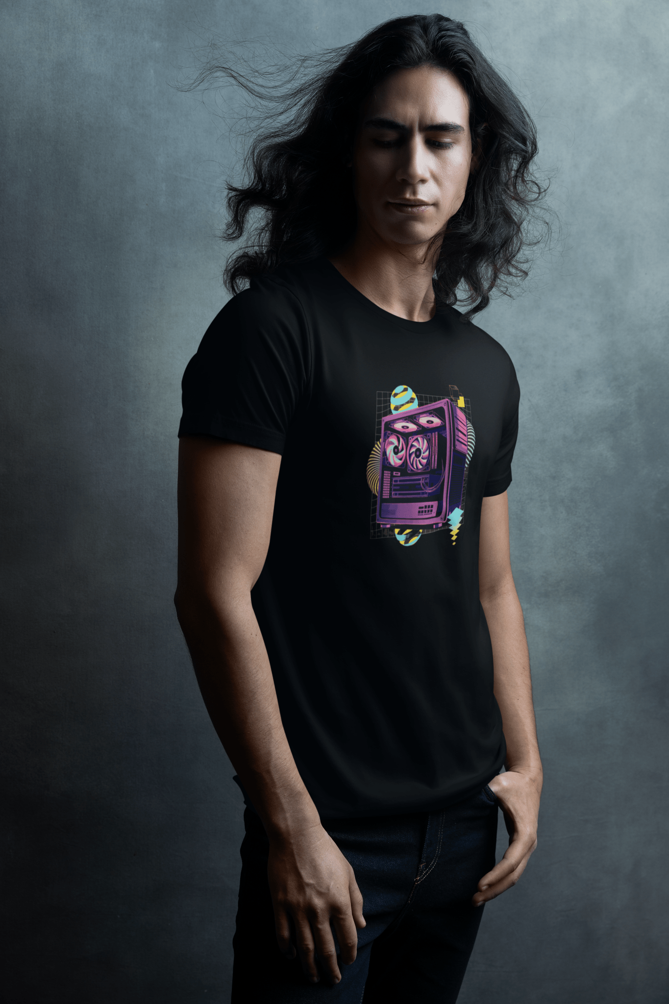 Retro Computing Master - Vintage Computer Design T-Shirt - Emergence Forge